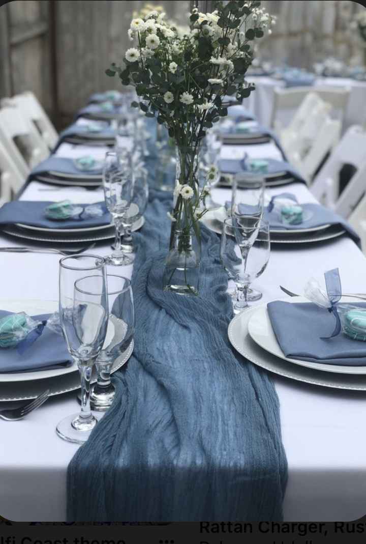 💙Inspiração decor mesa em Azul🏳️‍🌈 - 4