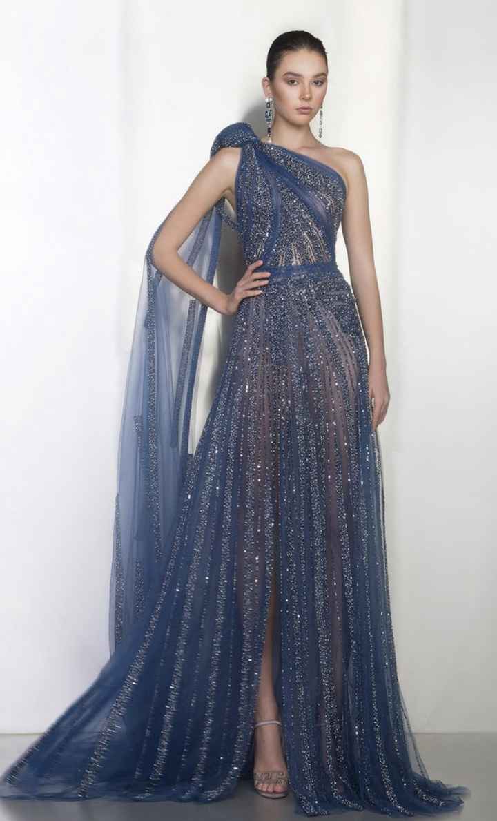 💙 Inspiração vestido de convidada em Azul🏳️‍🌈 - 2