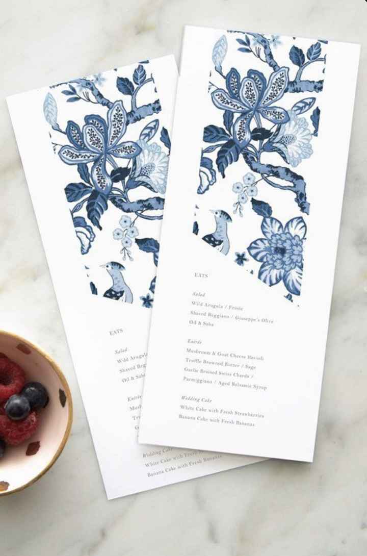 💙Inspiração de menu em Azul🏳️‍🌈 - 1