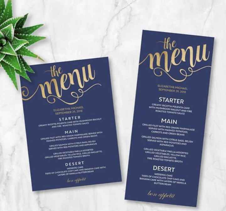 💙Inspiração de menu em Azul🏳️‍🌈 - 3