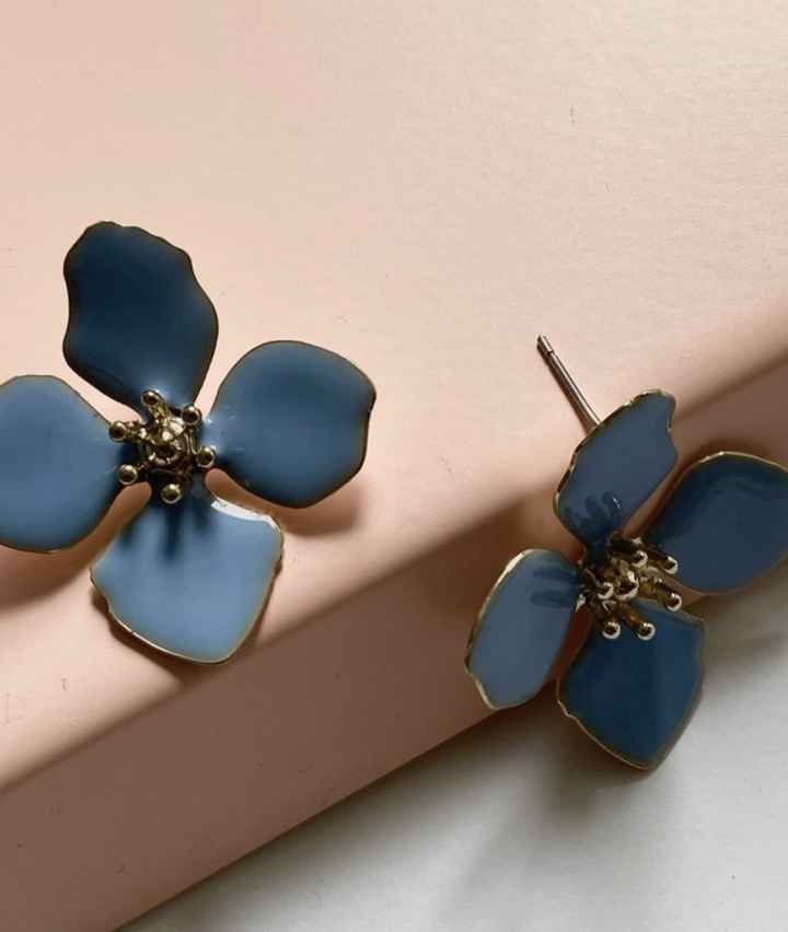 💙Inspiração de brincos de noiva em Azul🏳️‍🌈 - 4