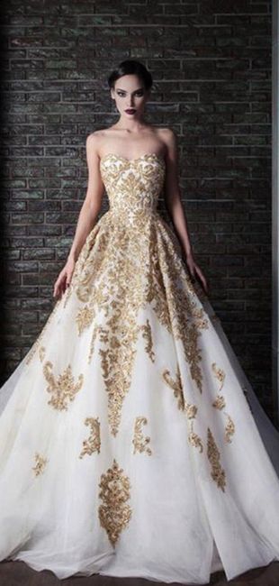 O🌈 Arco-íris invade a Comunidade Inspirações com Dourado para Vestidos de noiva 👰🏻‍♀️ 2