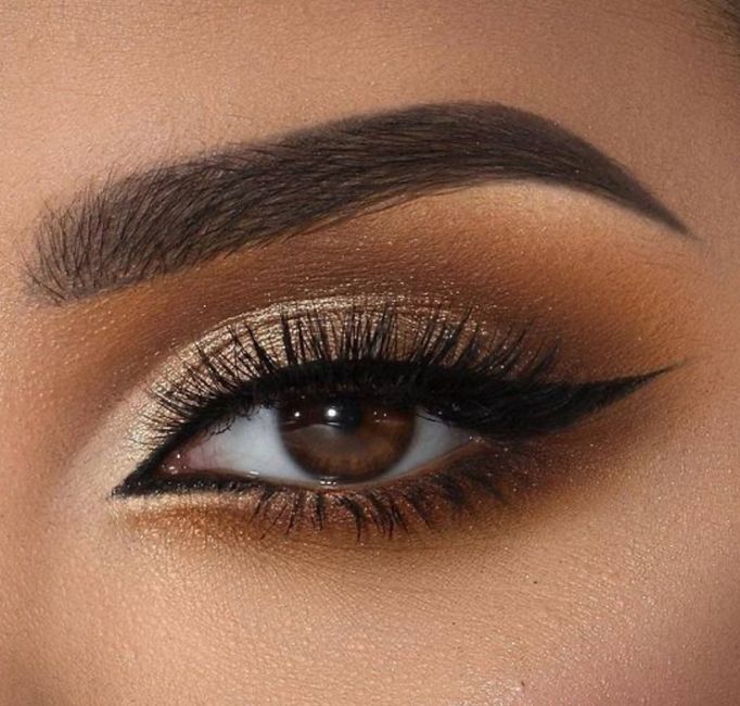 O🌈 Arco-íris invade a Comunidade com Inspirações em Dourado para a Makeup dos Olhos 👀 1