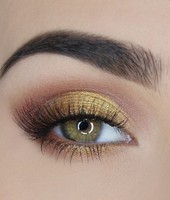 O🌈 Arco-íris invade a Comunidade com Inspirações em Dourado para a Makeup dos Olhos 👀 3