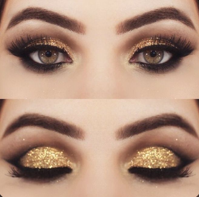 O🌈 Arco-íris invade a Comunidade com Inspirações em Dourado para a Makeup dos Olhos 👀 7