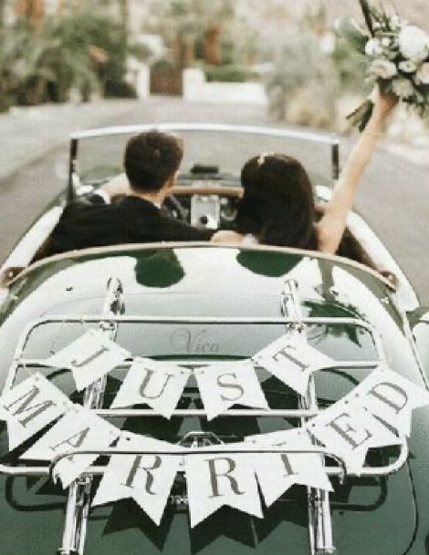 Decoração Carro Noiva - 3