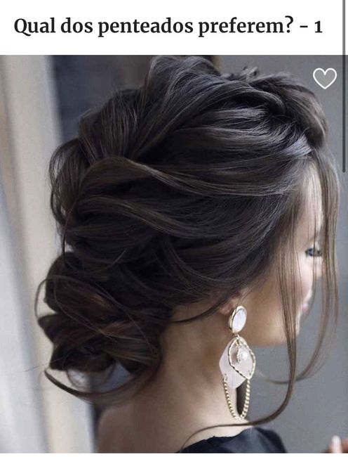 Penteado 🥰 - 1