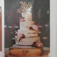 Inspirações para as noivas de primavera... naked cake 🍰 - 1