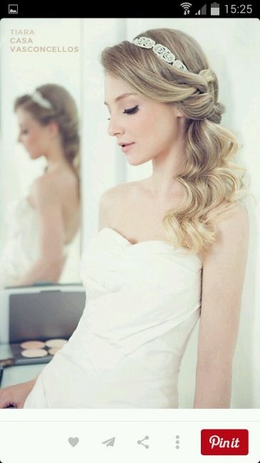 Ideias para penteado com fita? - 2