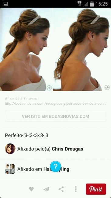 Ideias para penteado com fita? - 4