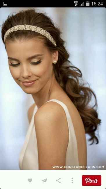 Ideias para penteado com fita? - 5