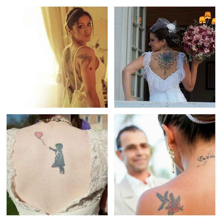 Tatuagens á mostra sim ou não? - 2