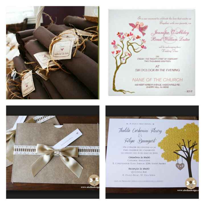 Tema casamento: Árvores/frutos - 6