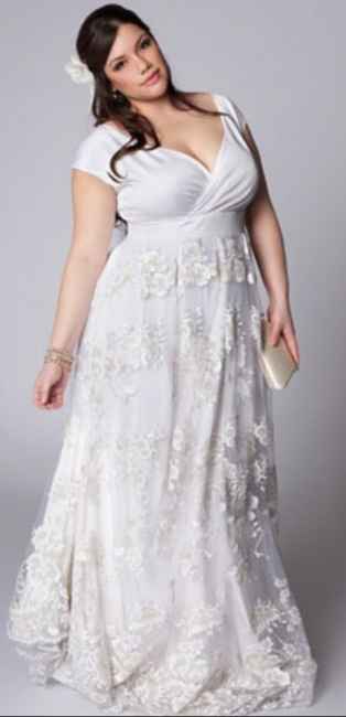 Vestido com ou sem cauda - 3
