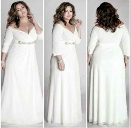 Vestido com ou sem cauda - 7