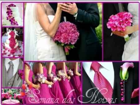 As cores para o casamento - 1