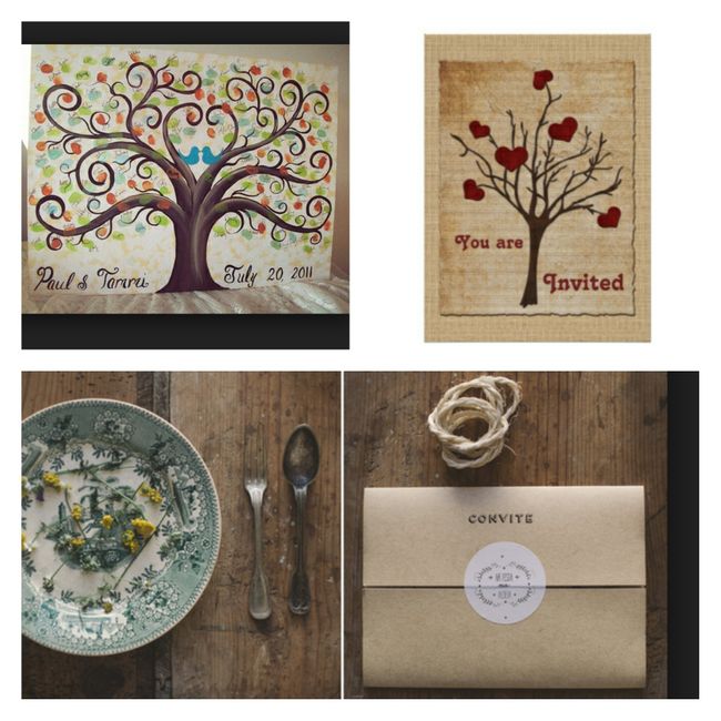 Tema casamento: Árvores/frutos - 4