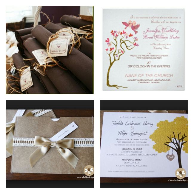 Tema casamento: Árvores/frutos - 6