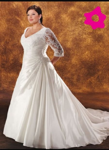 Vestido com ou sem cauda - 1