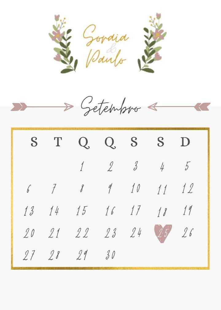 Ilustração + Save the date - 1