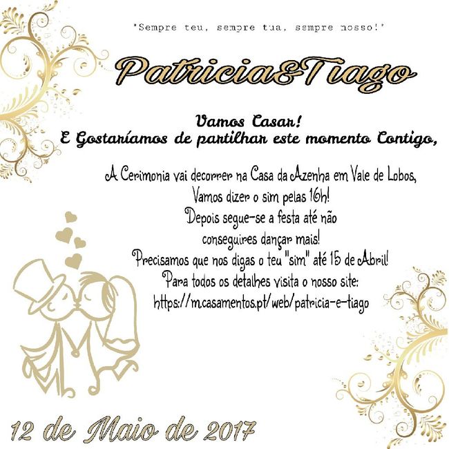 Convites - 2