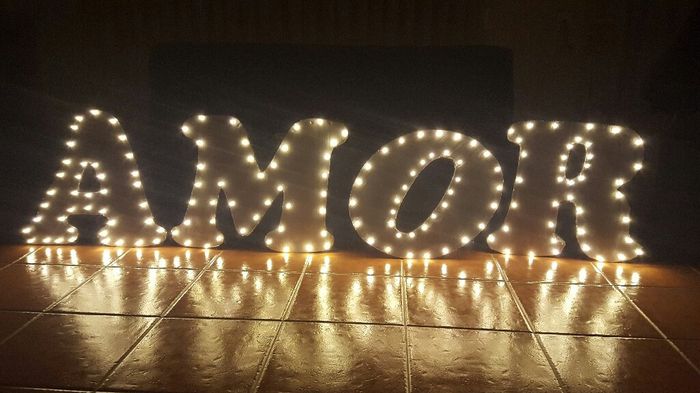 Letras luminosas parte 2 - 2