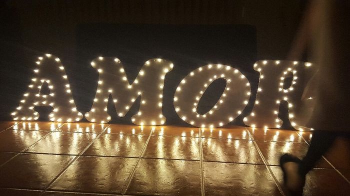 Letras luminosas parte 2 - 3