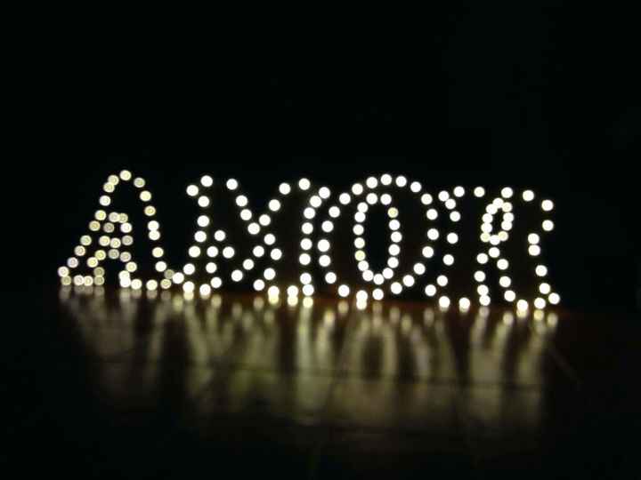 Letras luminosas - 10