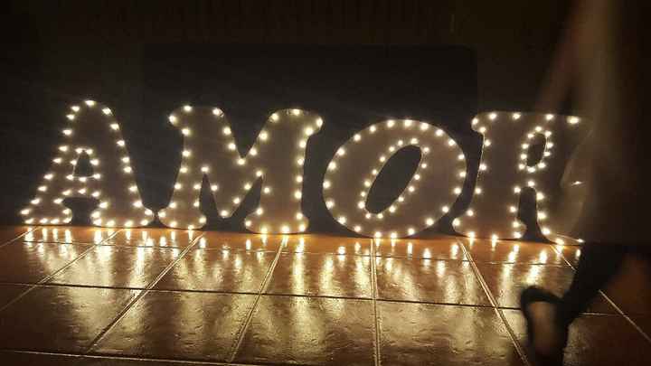 Letras luminosas parte 2 - 3