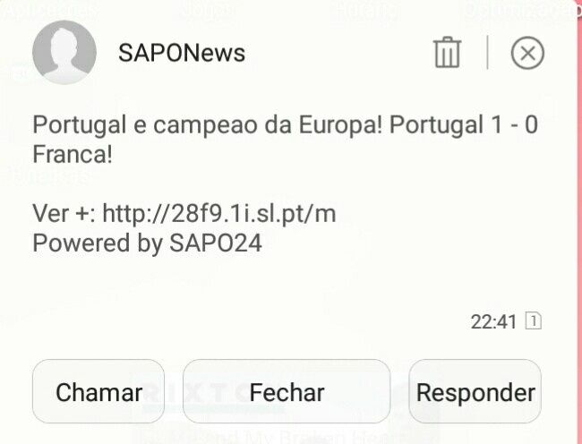 Portugal campeÃo - 2
