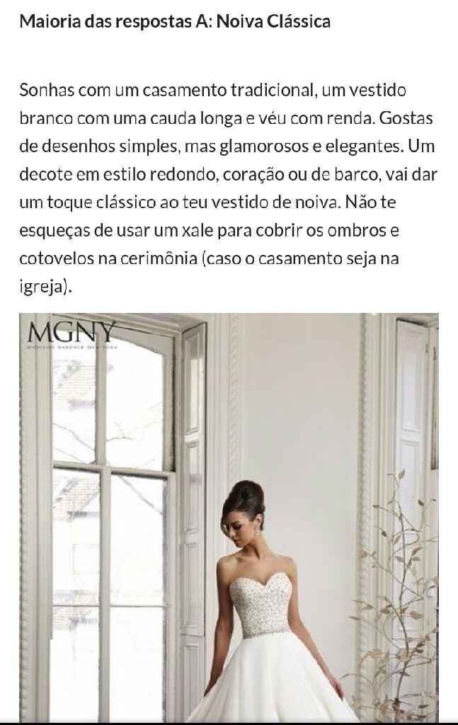 Sou uma noiva clássica - vanessa - 1