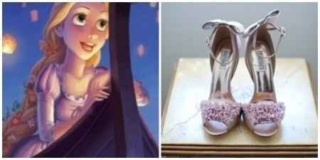 Sapatos Rapunzel