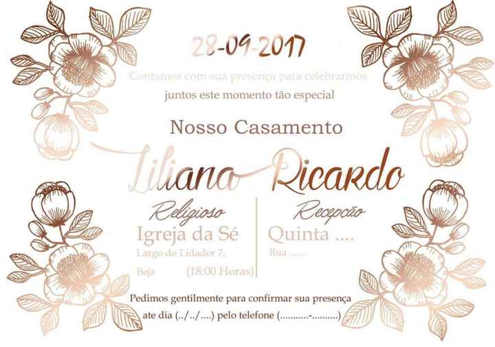 Convites de casamento a 1€ - 10