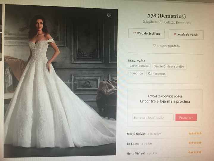 Preço vestido noiva - 1