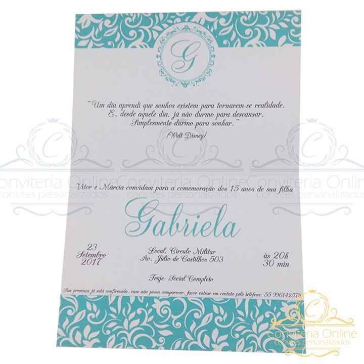 Convites de casamento - 1