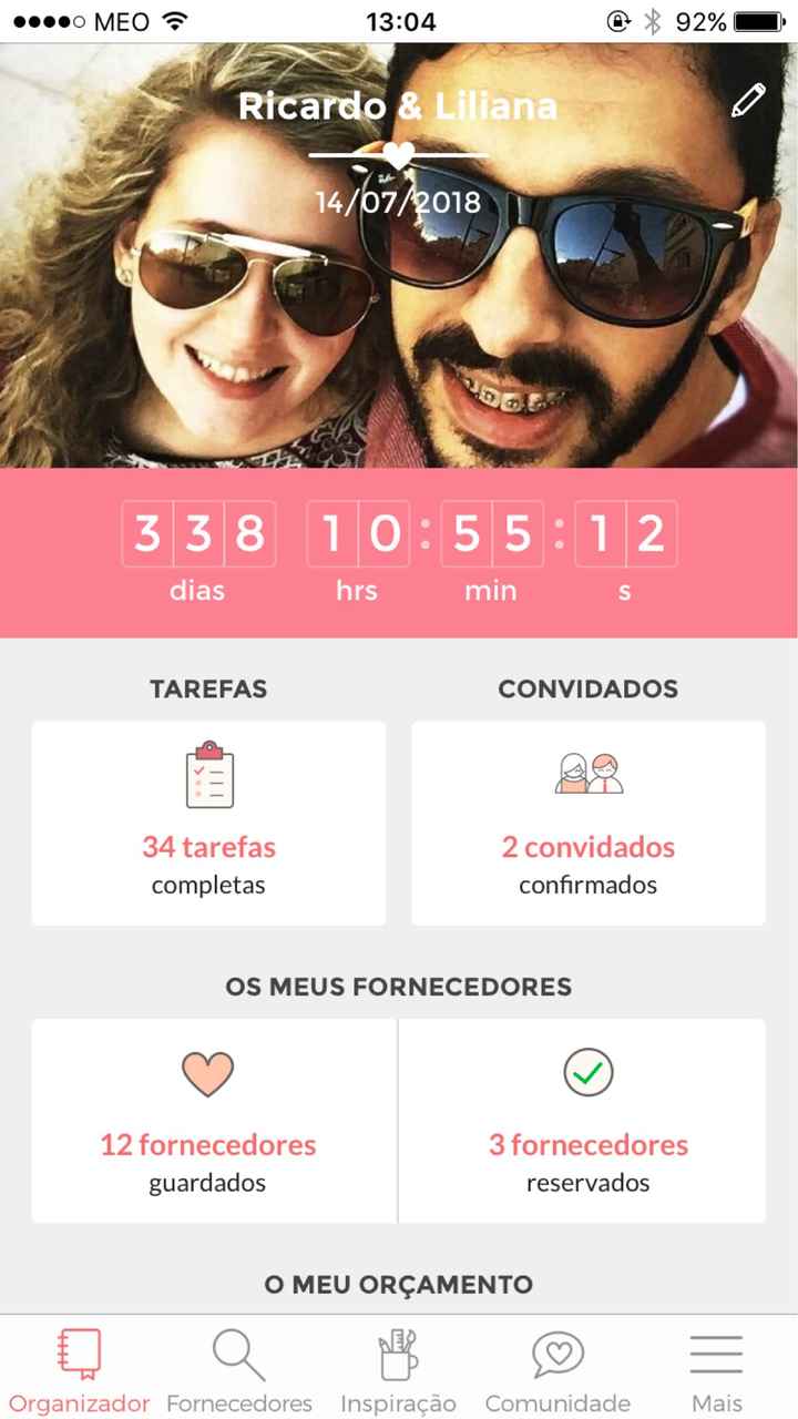 Contagem decrescente de liliana - 1