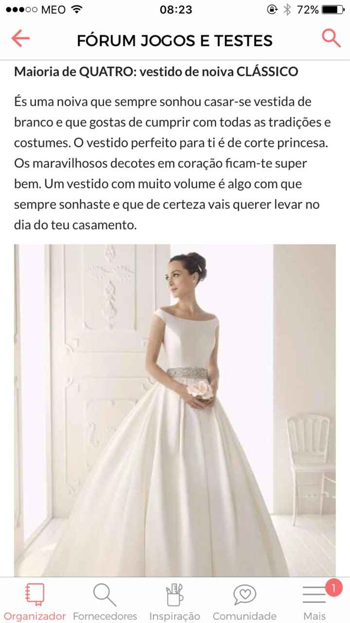  o meu vestido de noiva é romântico e clássico - 13