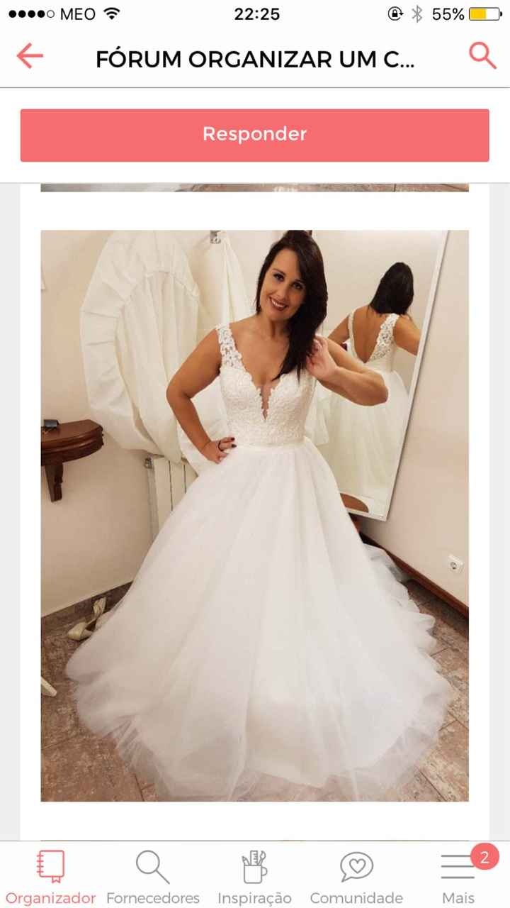  Provas de vestidos como prometido  ... opinioes - 1