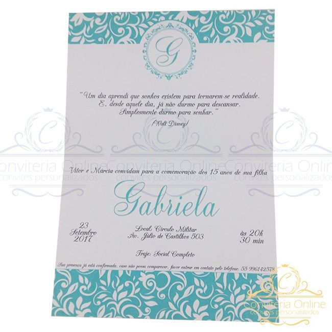 Convites de casamento - 1