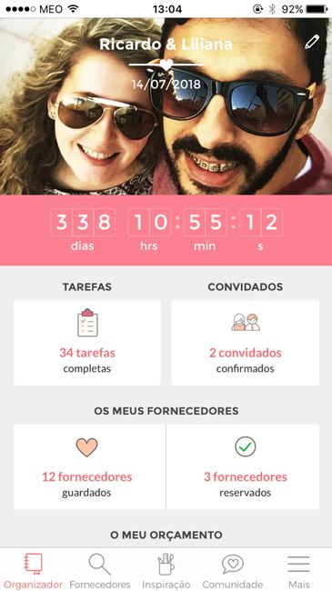 Contagem decrescente de liliana - 1