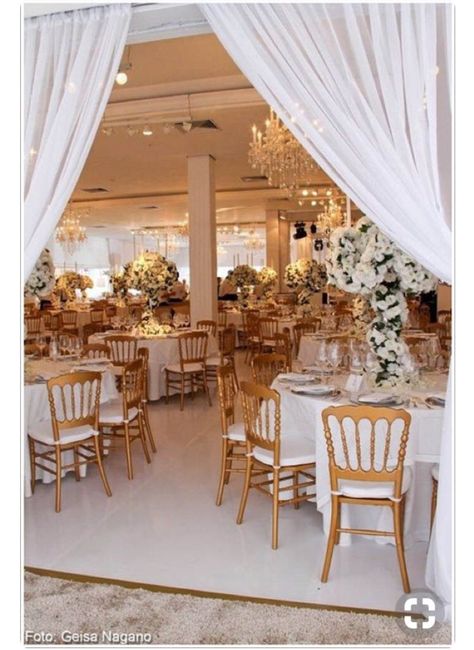  Inspiração dourado e branco - 15