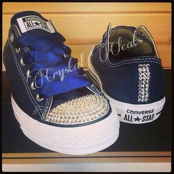 Manualidades - porta-alianças e sapatilhas - 9