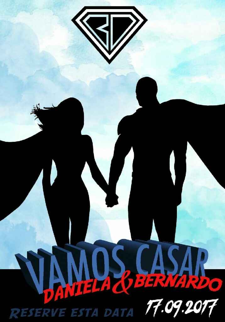 Video save the date - tema banda desenhada - 1