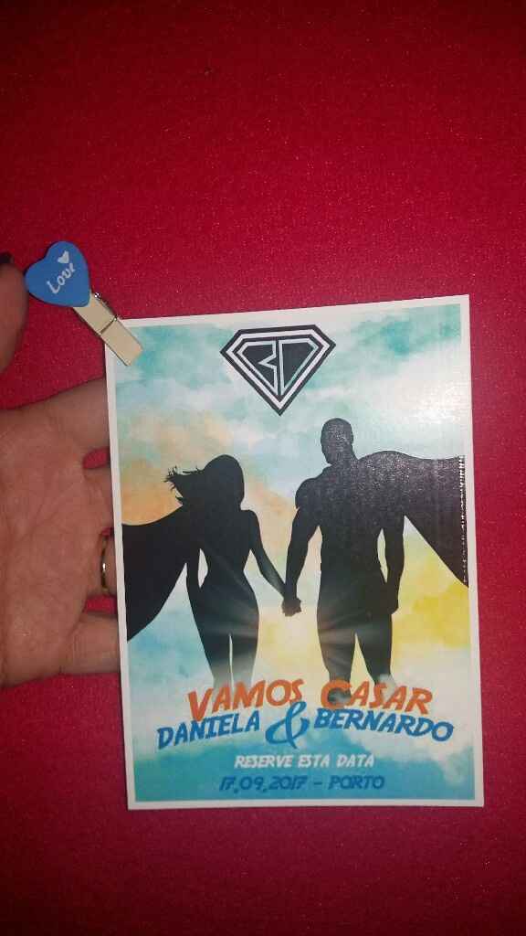 Entregar os save the date - 1