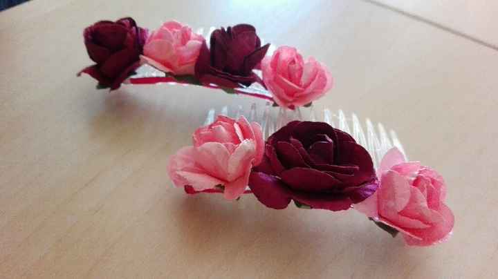 Toucado para a menina das alianças/flores: diy - 1