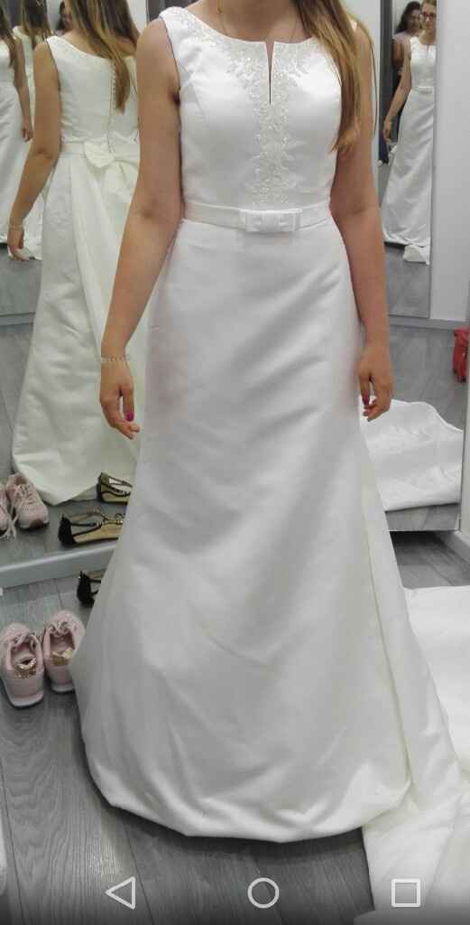 Primeira prova do vestido! - 2