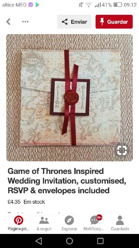 Casamento : inspiração game of thrones - 1