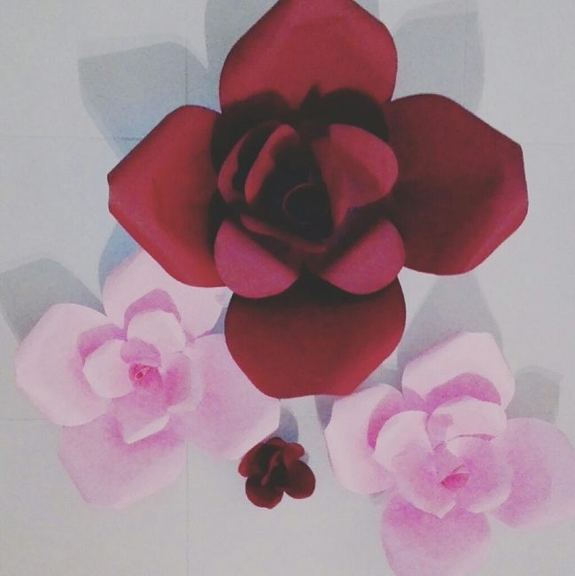 Flores de papel gigantes! Agora onde colar? 3