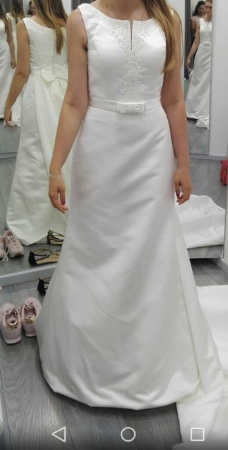 Primeira prova do vestido! - 2