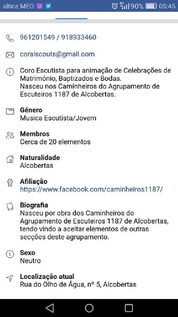 Coro jovem para cerimónia religiosa - 2